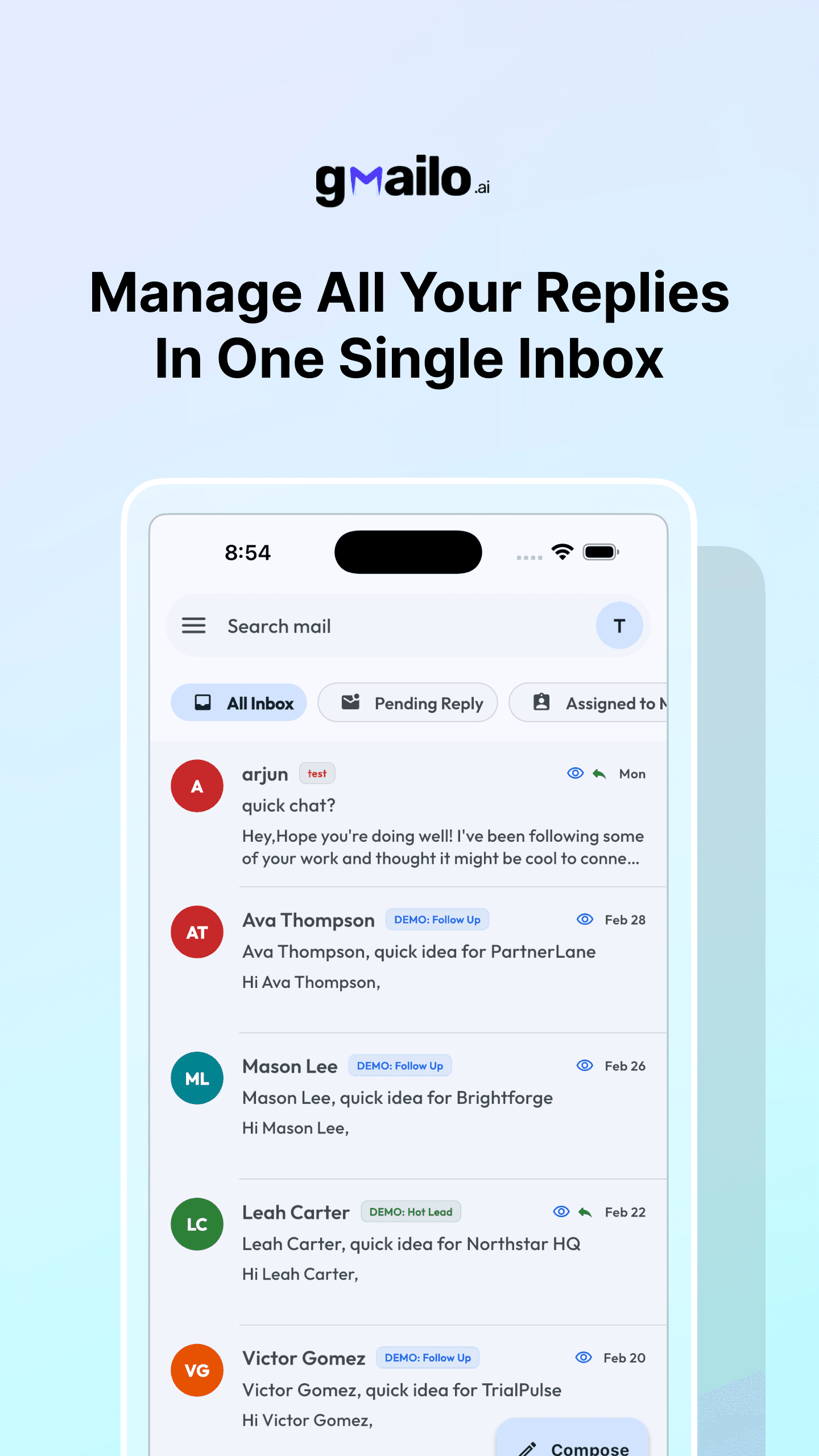Unified Outreach Inbox