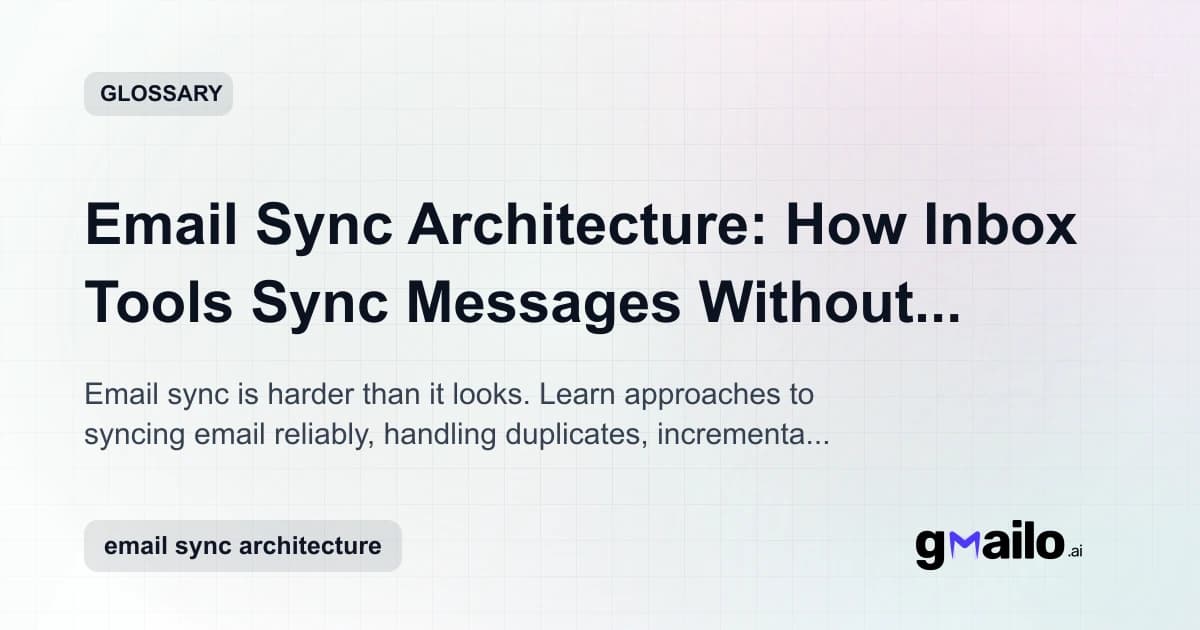 Email Sync Architecture: How Inbox Tools Sync Messages Without Missing Anything glossary thumbnail