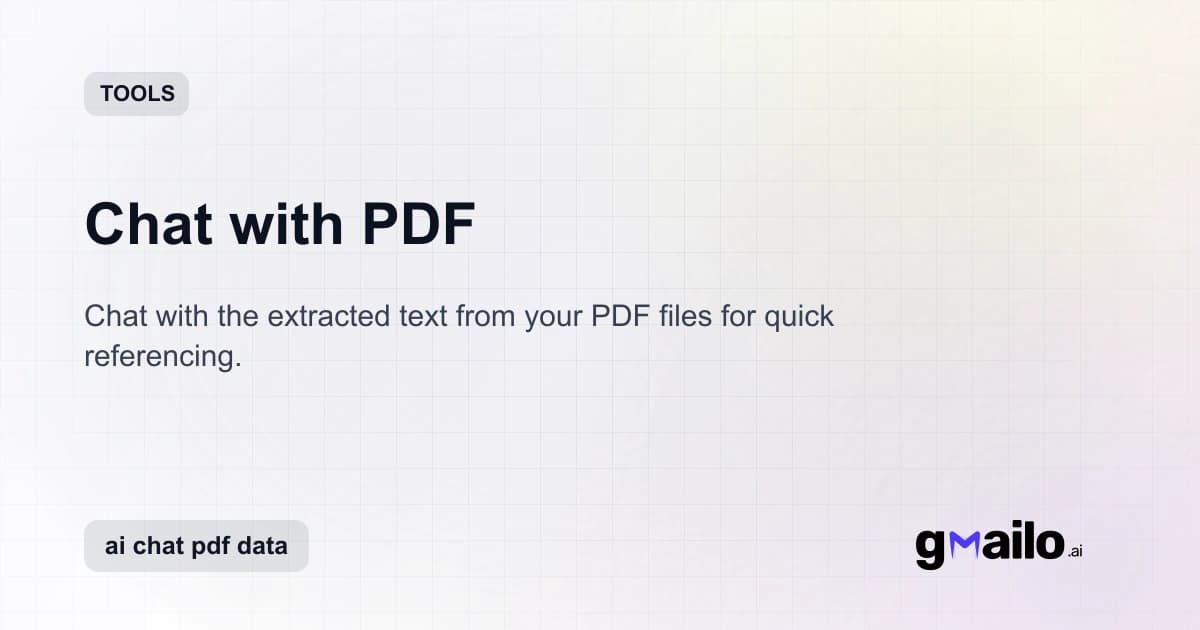 Chat with PDF thumbnail