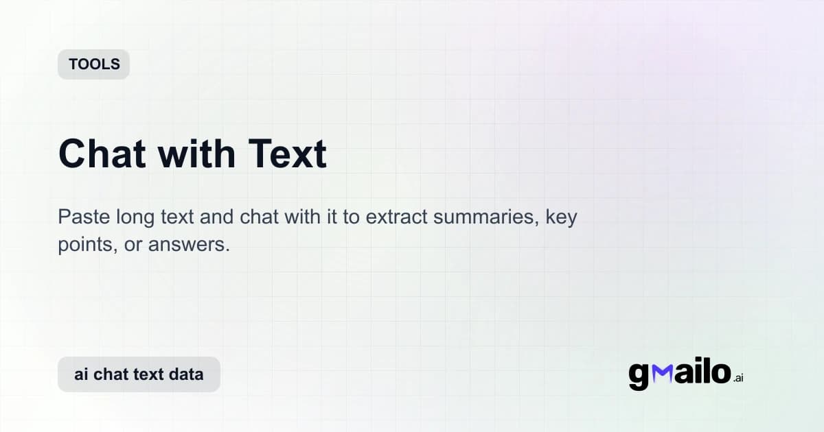 Chat with Text thumbnail