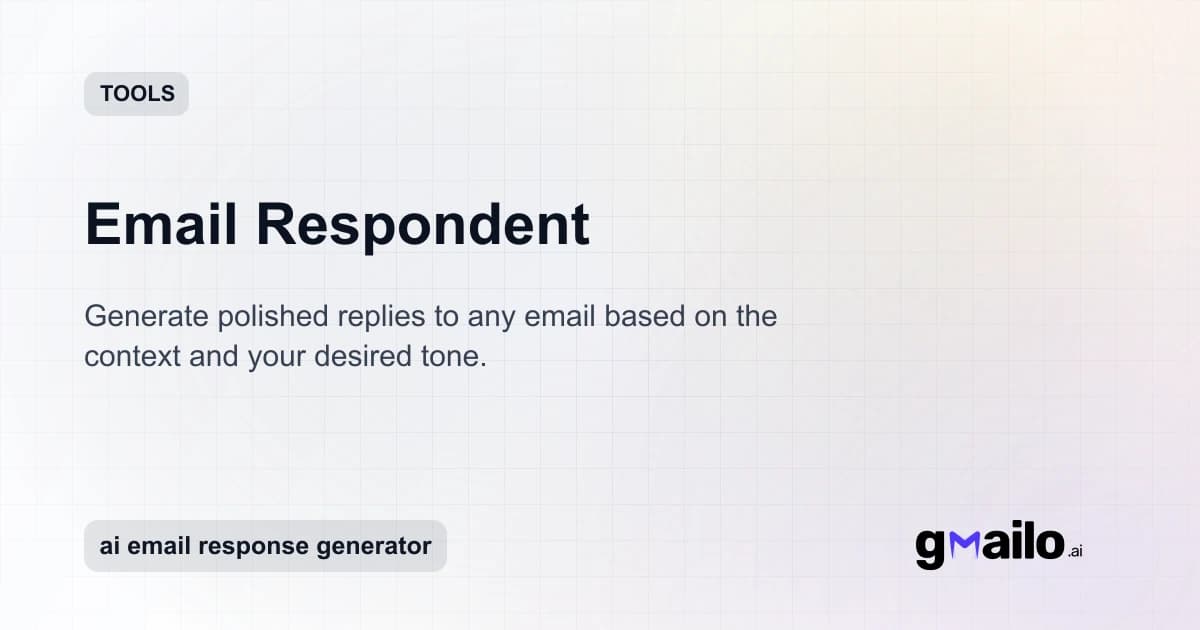 Email Respondent thumbnail