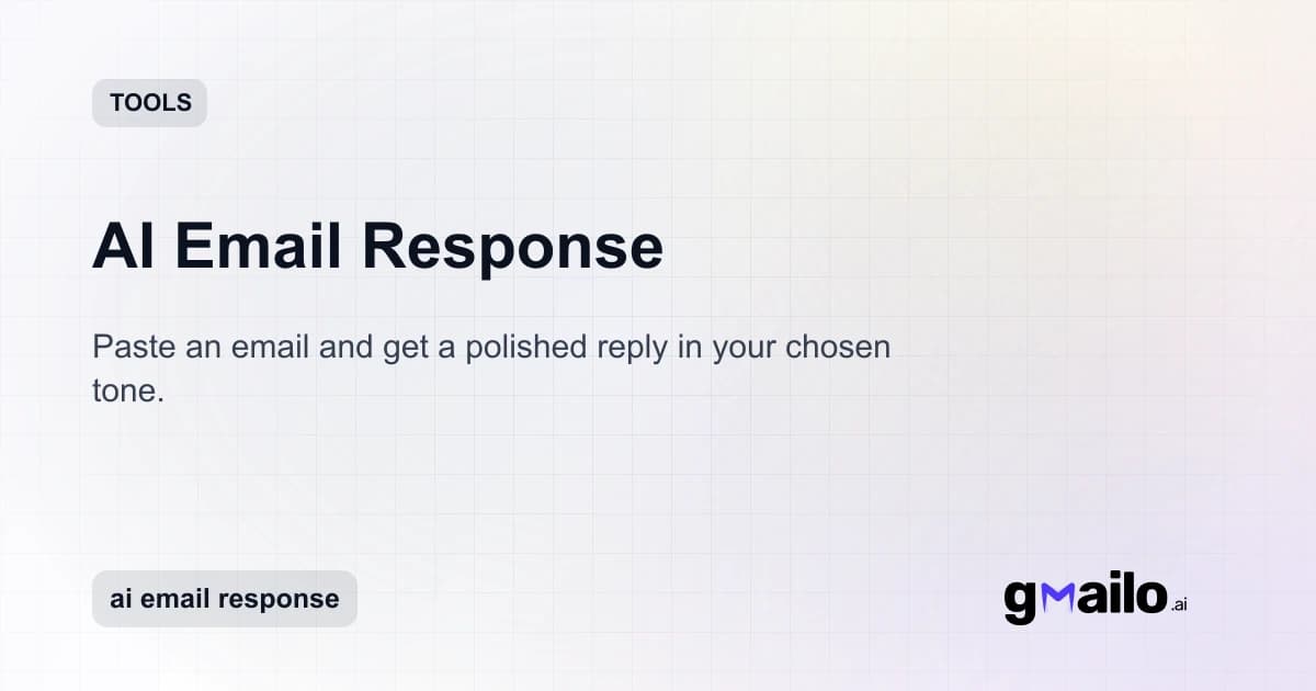 AI Email Response thumbnail