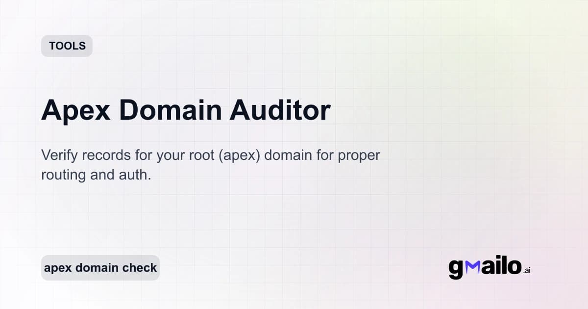 Apex Domain Auditor thumbnail