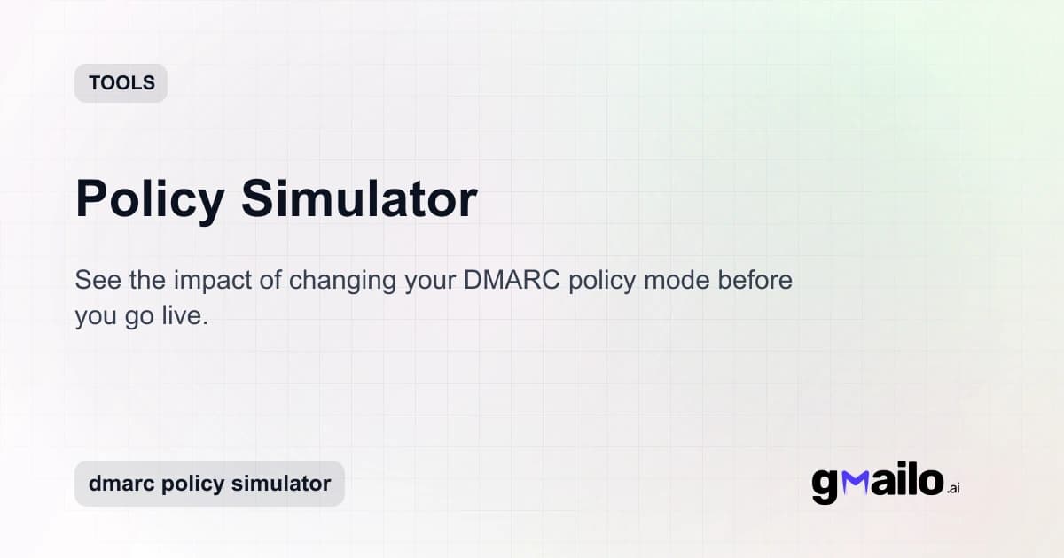 Policy Simulator thumbnail