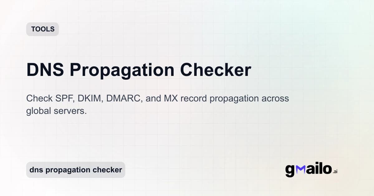 DNS Propagation Checker thumbnail