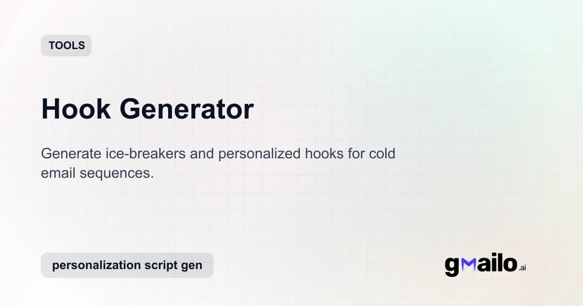 Hook Generator thumbnail