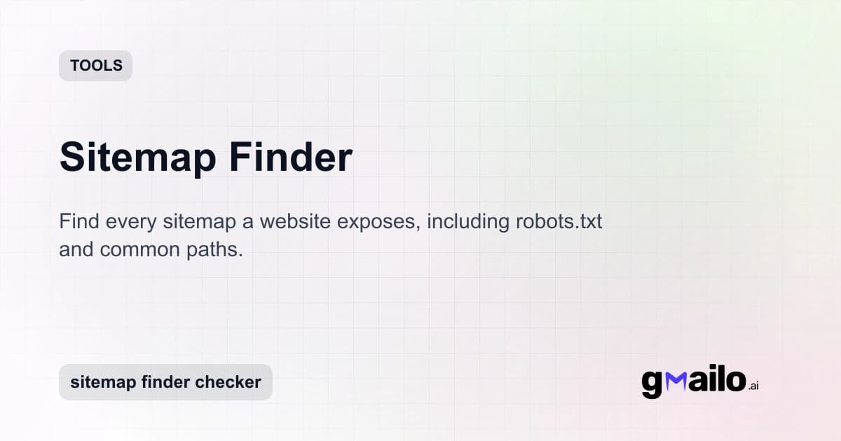 Sitemap Finder thumbnail