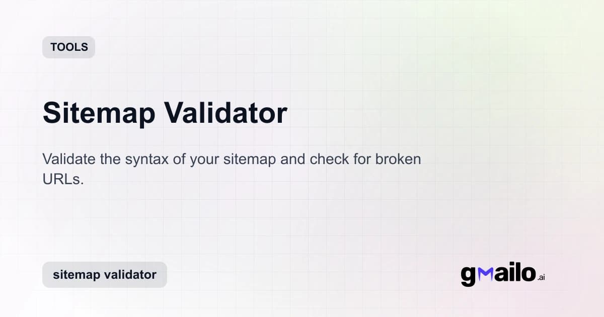 Sitemap Validator thumbnail