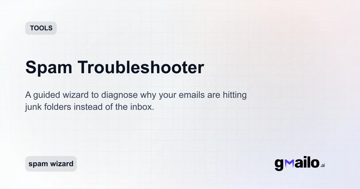 Spam Troubleshooter thumbnail