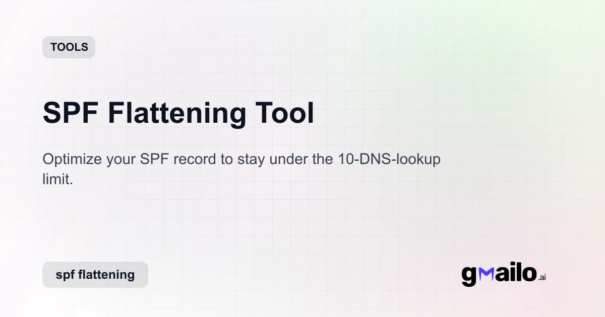 SPF Flattening Tool thumbnail