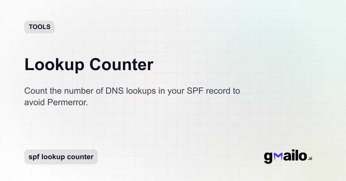Lookup Counter thumbnail