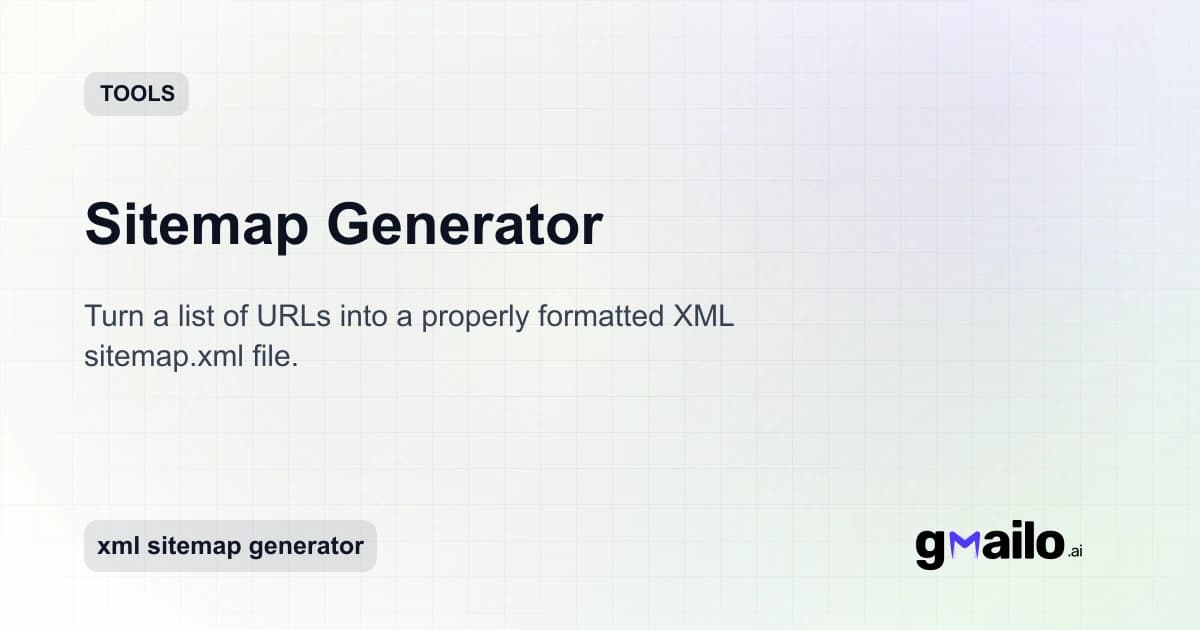 Sitemap Generator thumbnail